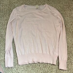 Women's Pink Sweater Faded Glory 12-14